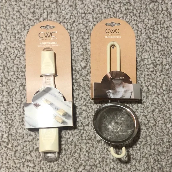 Cooking With Color CWC Cream Utensil Set (4-Piece Set) - Picture 3 of 3